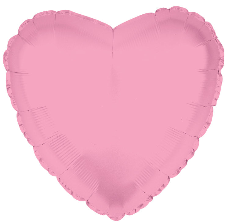 Heart 18" CTI Brand Pink Foil Balloon