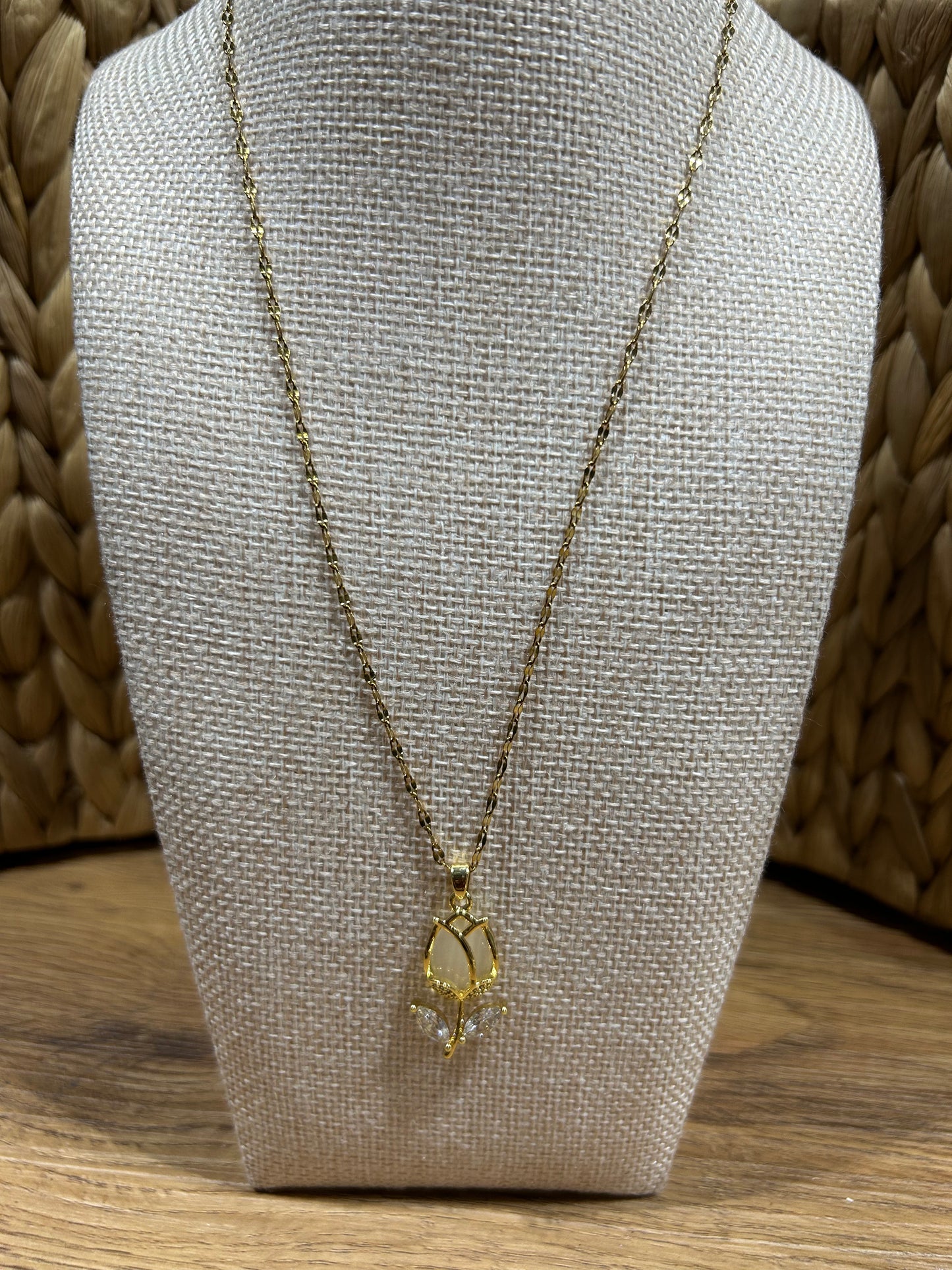 Collar Stainless Steel - Rosa