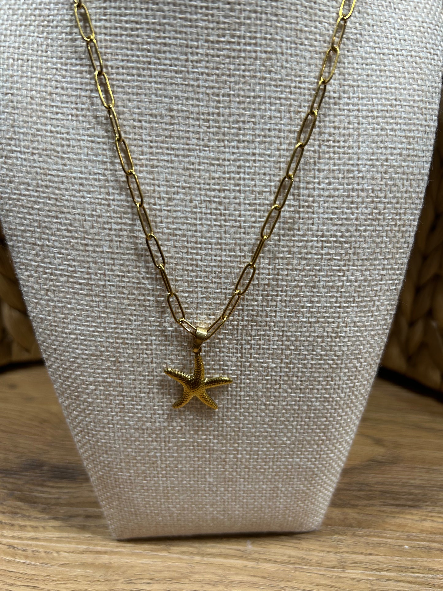 Collar Stainless Steel- Estrella de mar