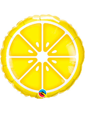 18” Balloon: Sliced Lemon