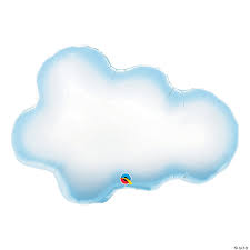 Puffy Cloud Balloon 30"