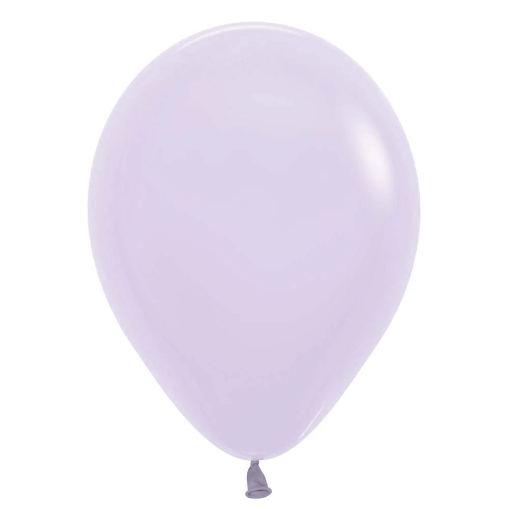 Globo Lila latex 11" con helio