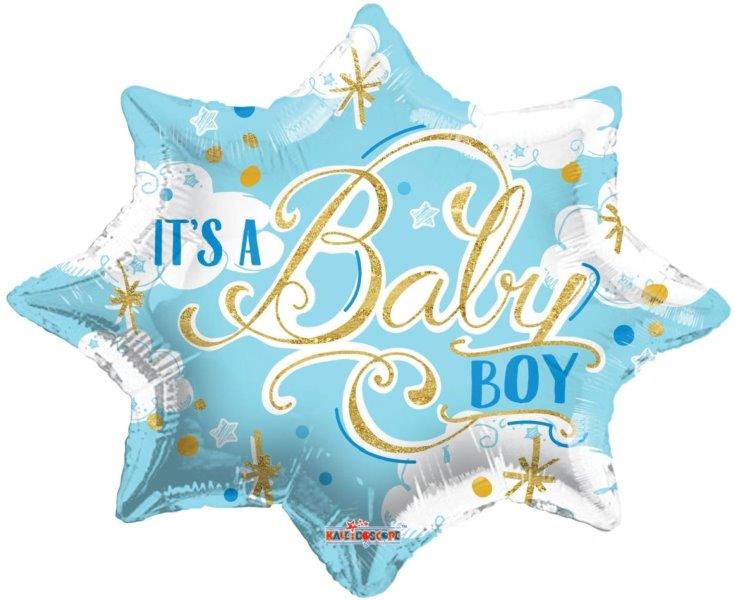 Star Foil Balloon 20" It´s a Baby Boy
