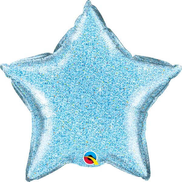 Star 18" Anagram Dazzlers Light Blue