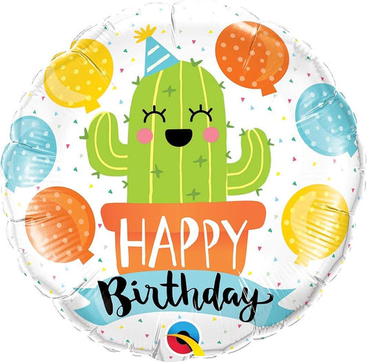 18 inch Foil Balloon Birthday Party Cactus