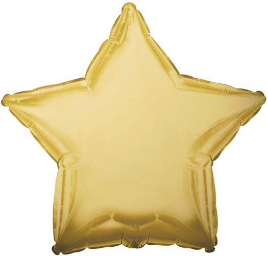Star 18" CTI Brand Platinum Silver Foil Balloon