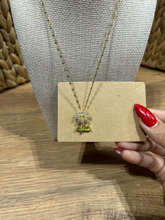 Collar Stainless Steel - Daisy