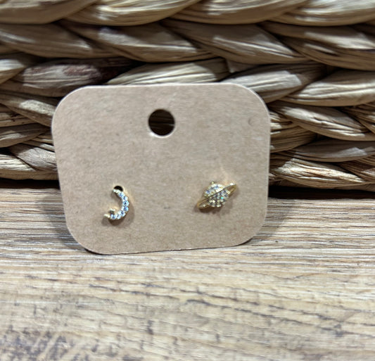 Pantalla fantasía - Saturno y luna