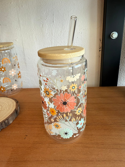 Vaso 16oz cristal con sorbeto