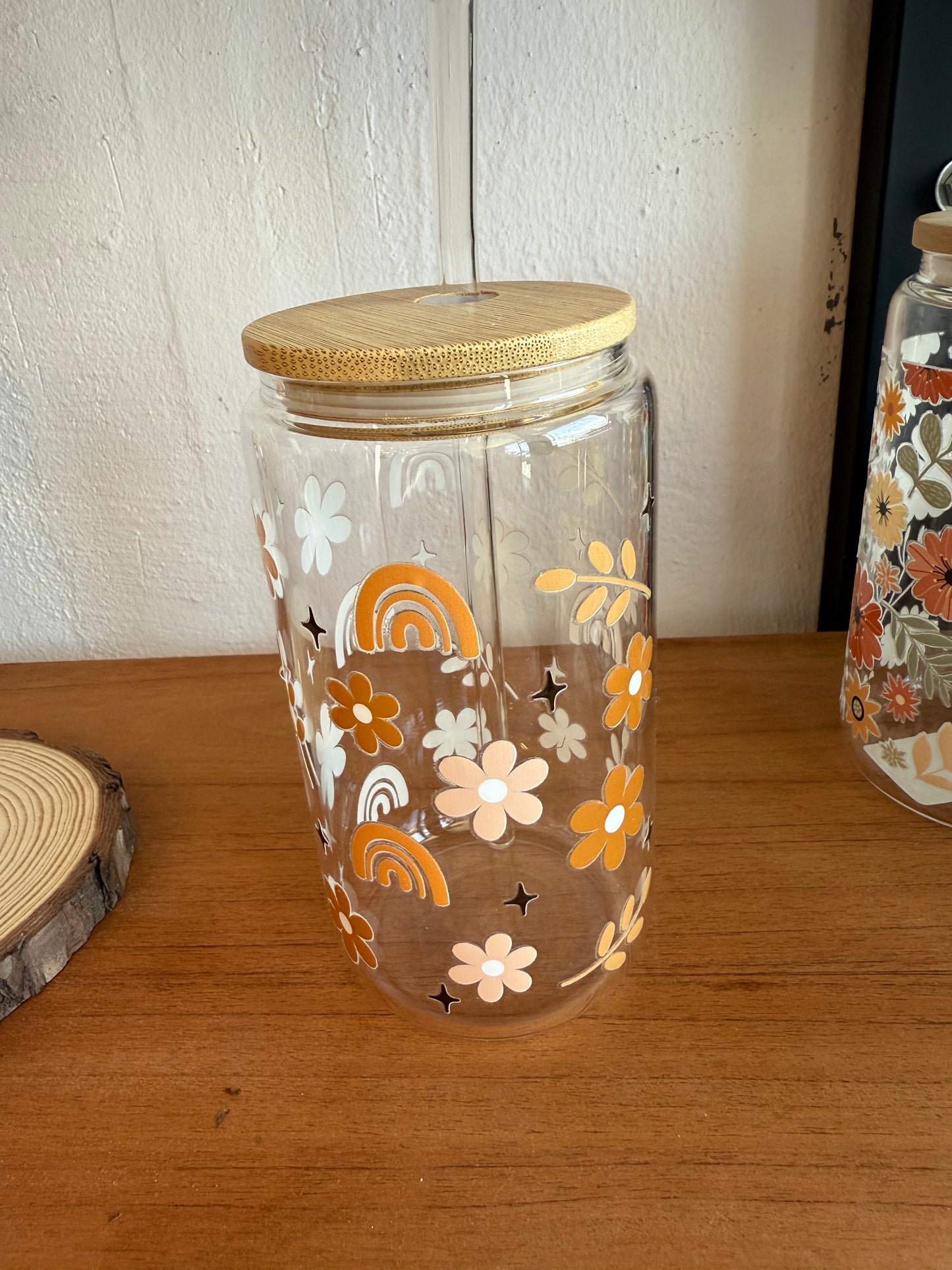 Vaso 16oz cristal con sorbeto