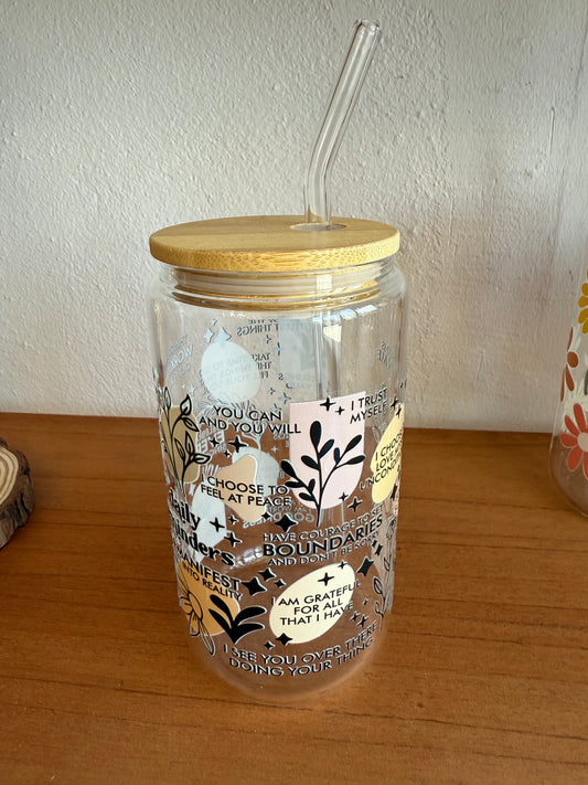 Vaso 16oz cristal con sorbeto