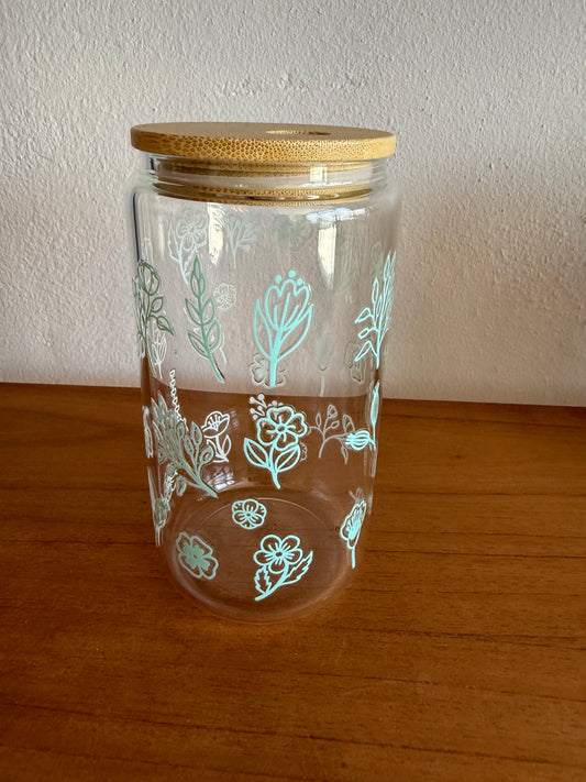 Vaso 16oz cristal con sorbeto