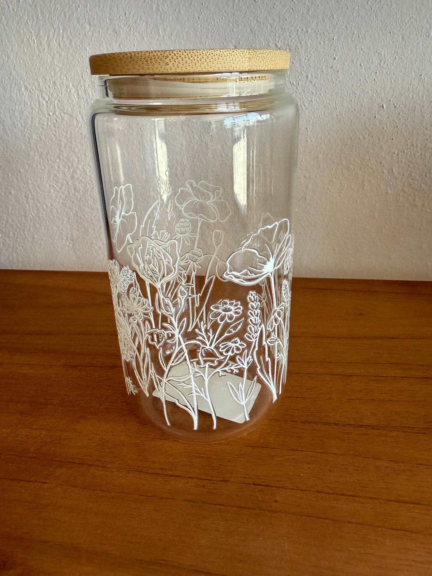 Vaso 16oz cristal con sorbeto