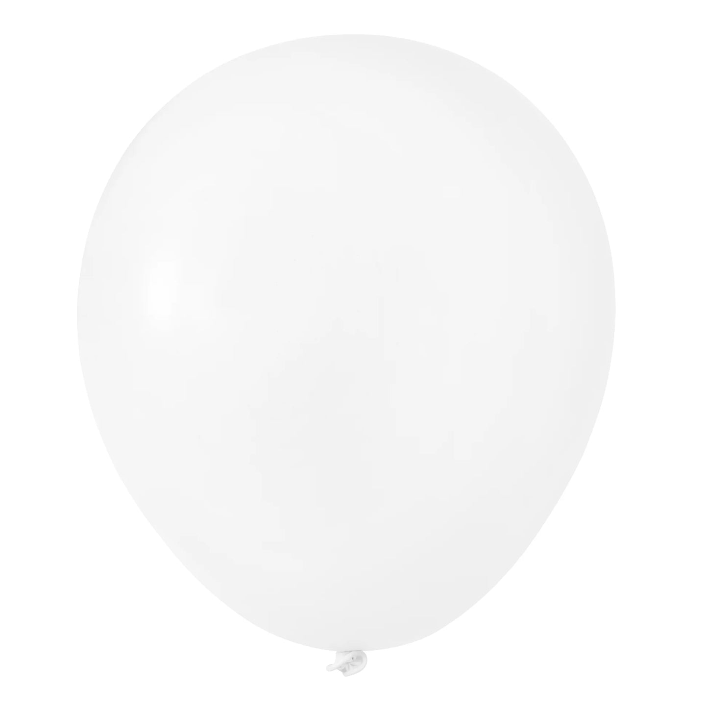 Globo Blanco latex 11" con helio