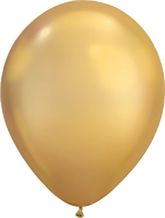 Globo GOLD latex 11" con helio