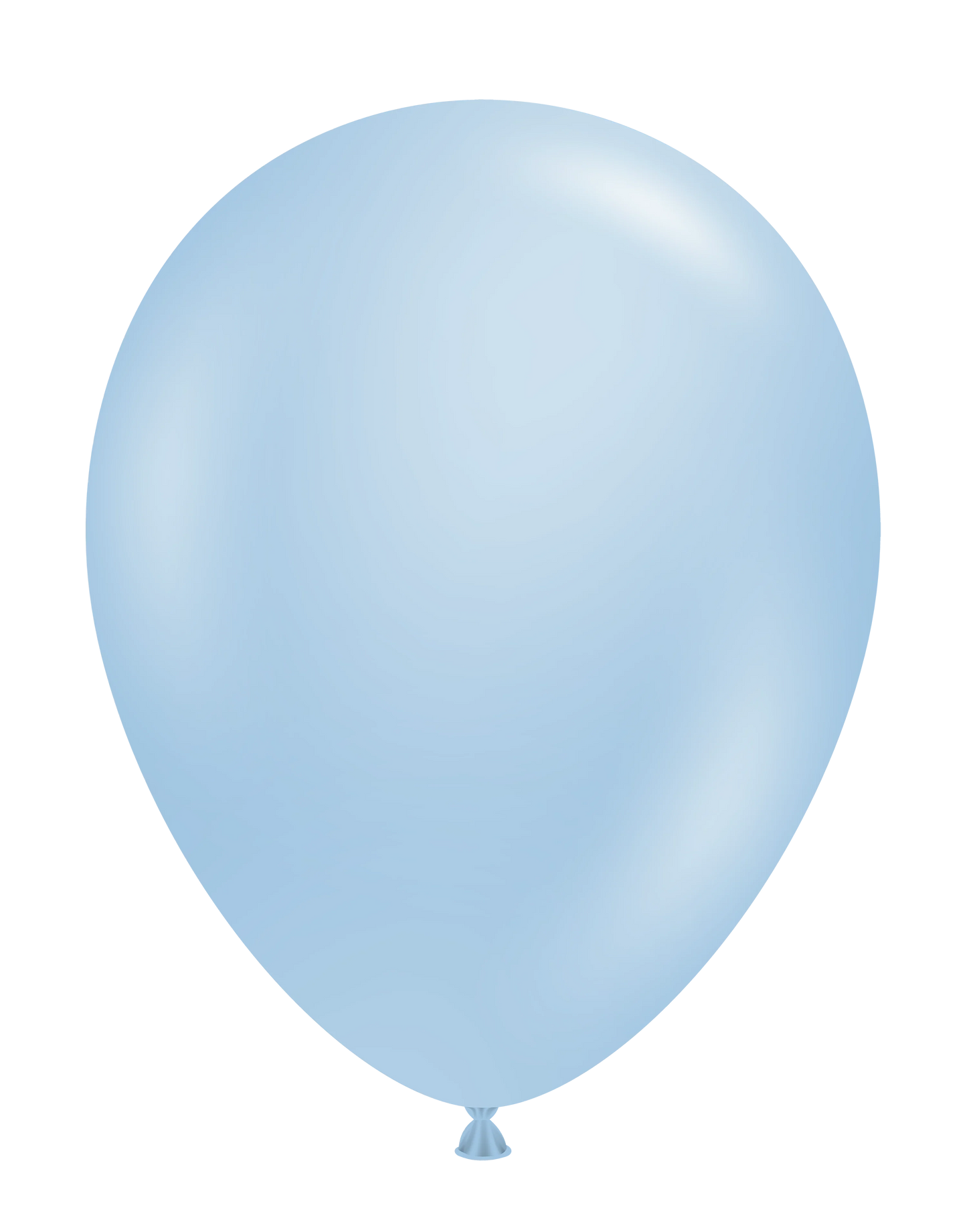 Globo Baby Blue latex 11" con helio
